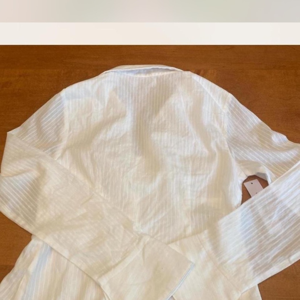 Princess Polly Elegant White Blouse - Picture 5 of 7